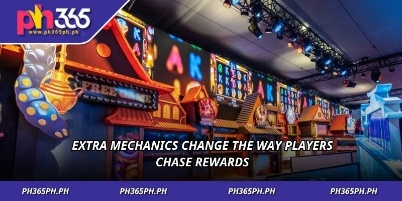 Extra mechanics change the way players chase rewards