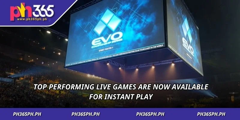 Top performing live games are now available for instant play