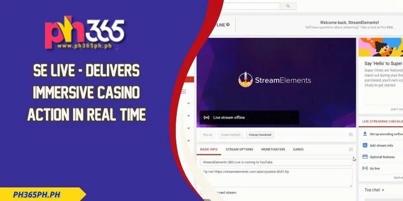 SE Live - Delivers Immersive Casino Action In Real Time