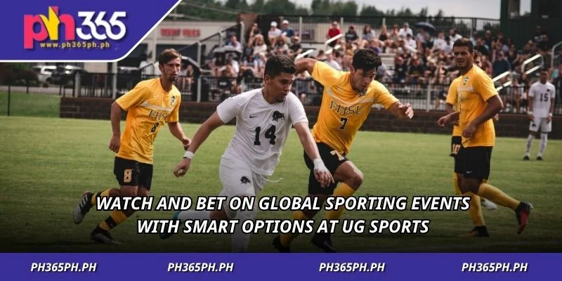 Watch and bet on global sporting events with smart options at UG Sports