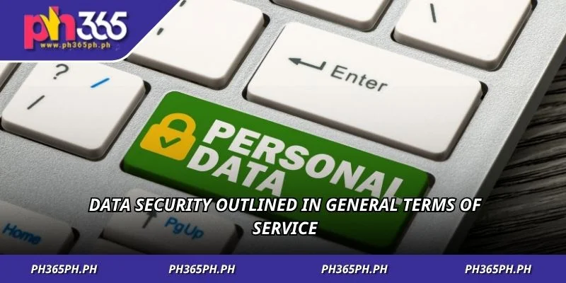 Data security outlined in general terms of service