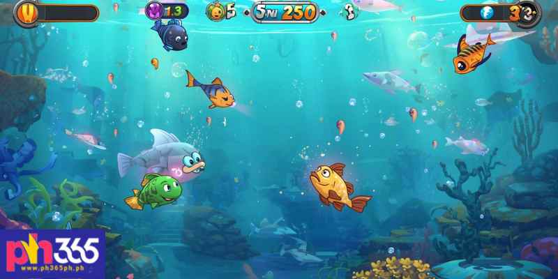 fish shooting game underwater arcade gameplay