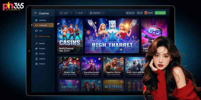 Modern casino dashboards provide intuitive navigation and real-time gameplay.