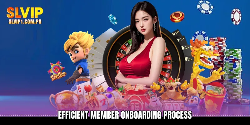 Efficient member onboarding process